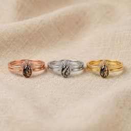 Together Ring mit Haar