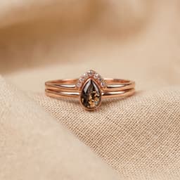 Together Ring mit Haar