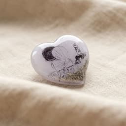 Heart Memory Stone mit Erinnerungsstück