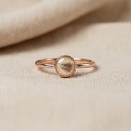 Circle of Life Ring mit Tierfell
