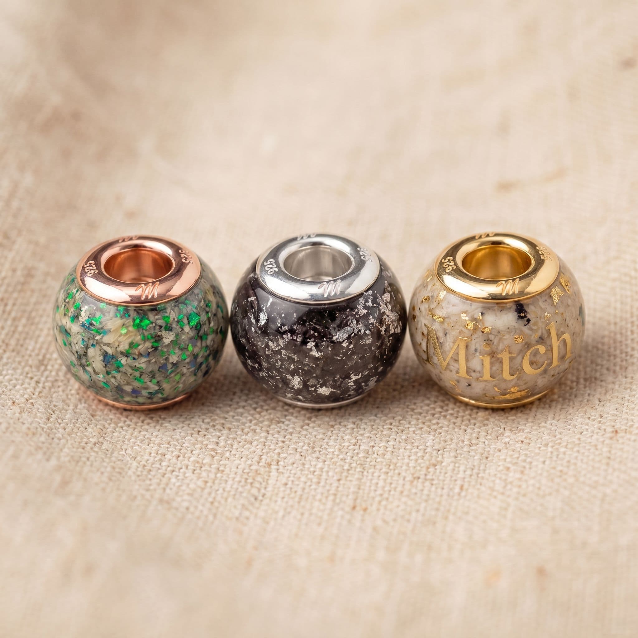 Pandora Charm mit Asche