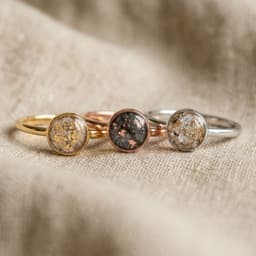 Circle of Life Ring mit Asche