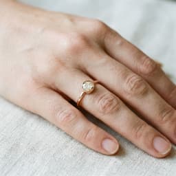 Circle of Life Ring mit Asche