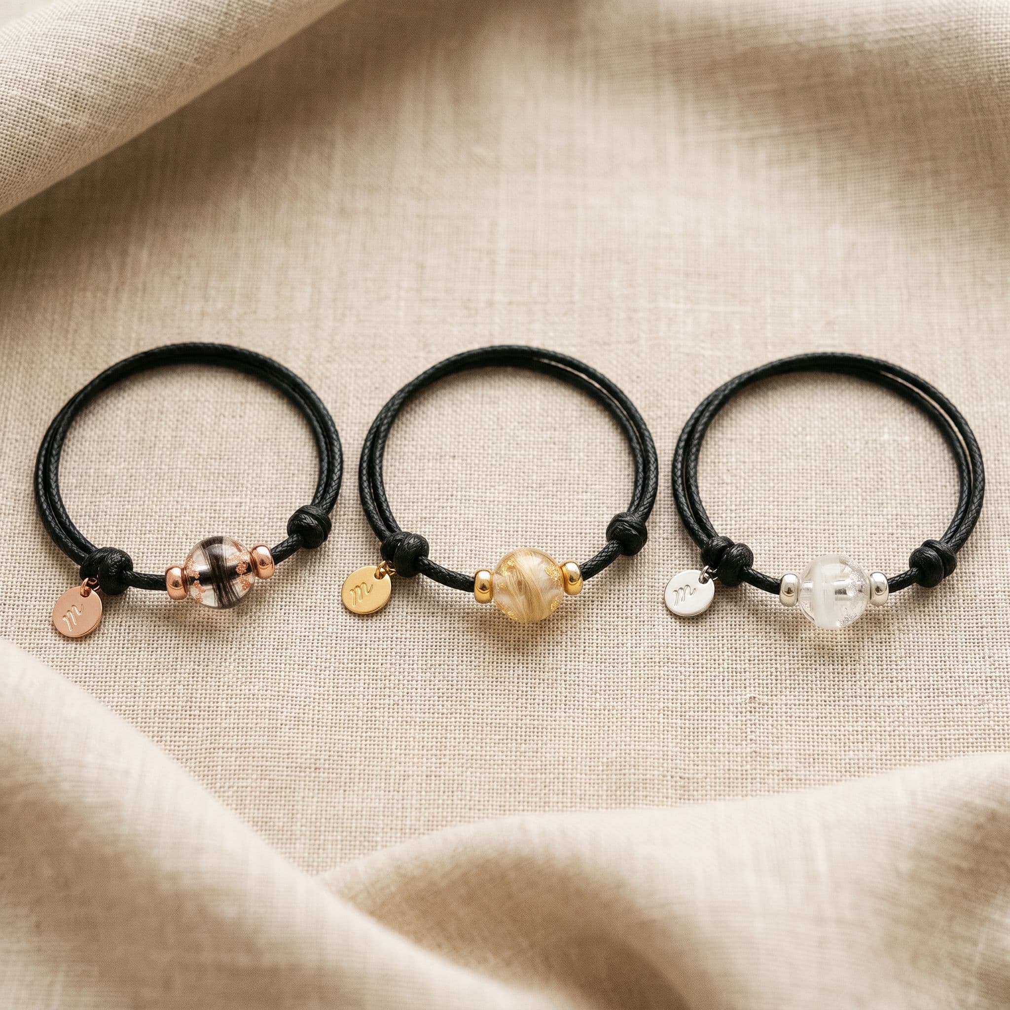 Unforgettable Anhänger mit Haar