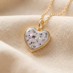 Sweetheart Halskette mit Asche (14K Gold)