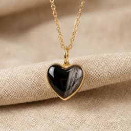 Sweetheart Halskette mit Asche (14K Gold)