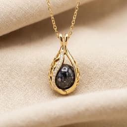 Teardrop Halskette mit Asche