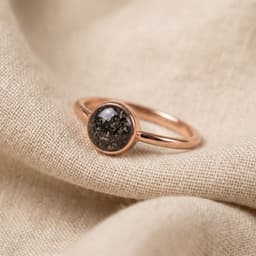 Circle of Life Ring mit Asche