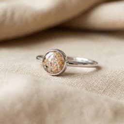 Circle of Life Ring mit Asche