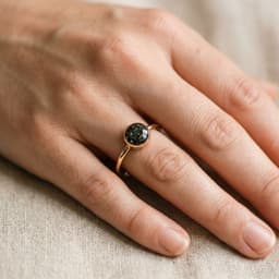Circle of Life Ring mit Asche