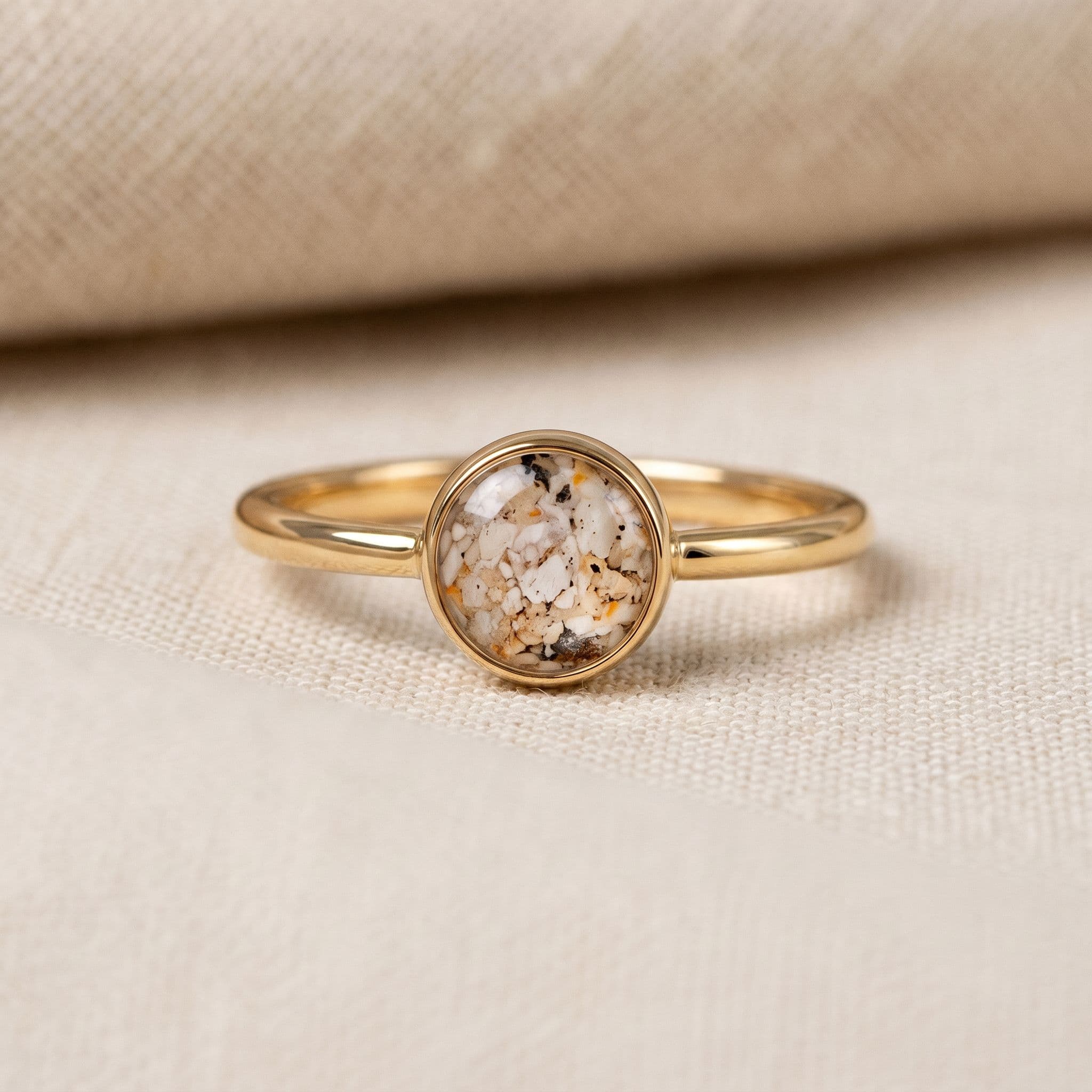 Circle of Life Bague avec Cendres