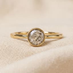 Circle of Life Ring mit Asche (14K Gold)
