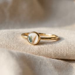 Circle of Life Ring mit Asche (14K Gold)