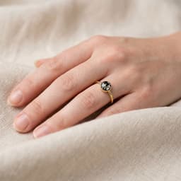 Circle of Life Ring mit Asche (14K Gold)