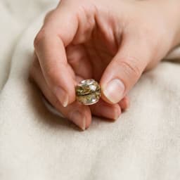 Pandora Charm mit Tierhaar