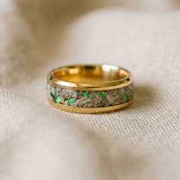 Universe Band Ring mit Asche