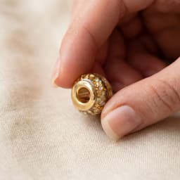 Pandora Charm mit Asche (14K Gold)