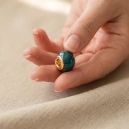 Pandora Charm mit Asche (14K Gold)