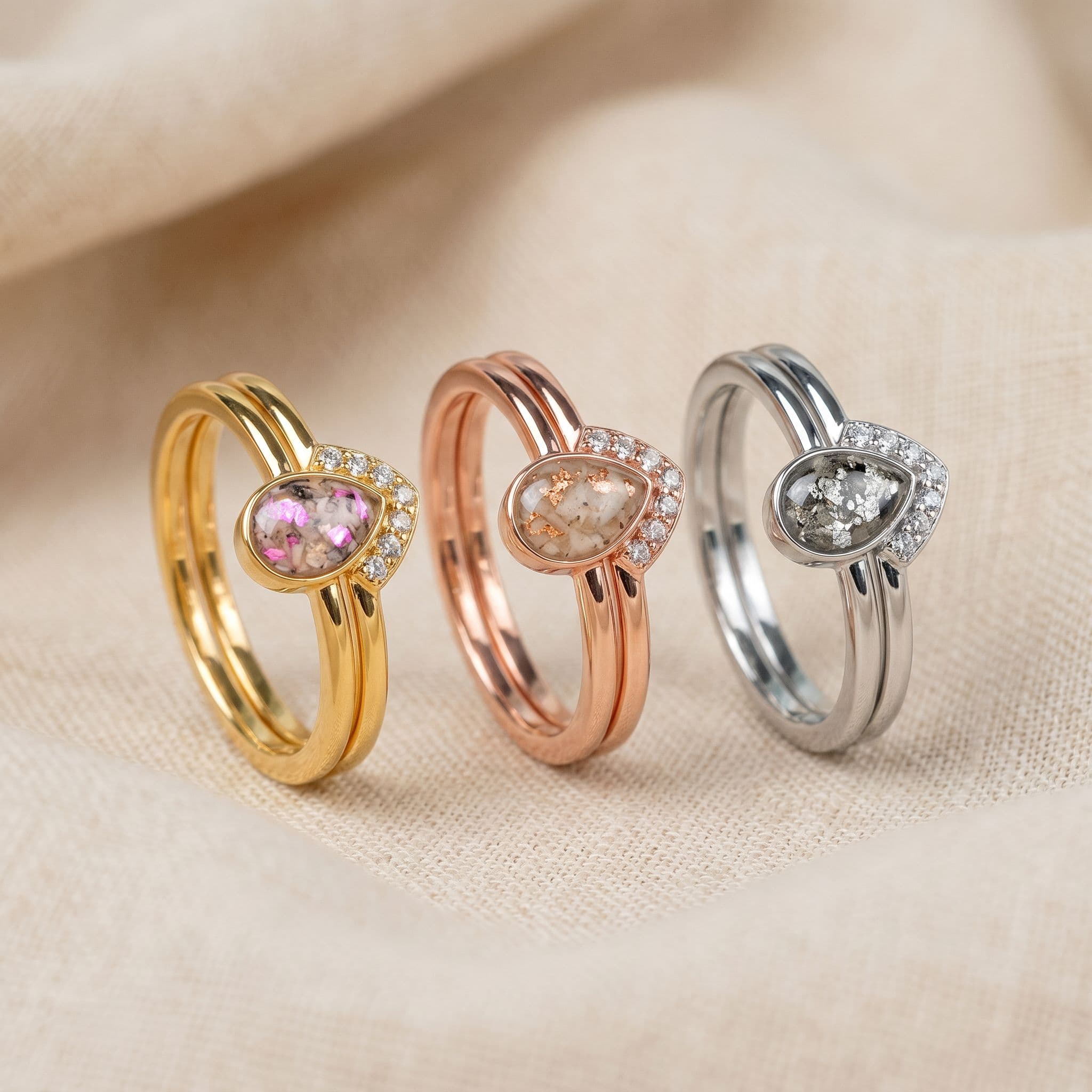 Together Ring mit Asche
