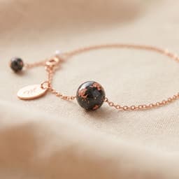 Over the Moon Armband mit Asche