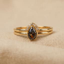 Together Ring mit Asche (14K Gold)