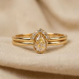 Together Ring mit Asche (14K Gold)