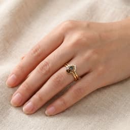 Together Ring mit Asche (14K Gold)