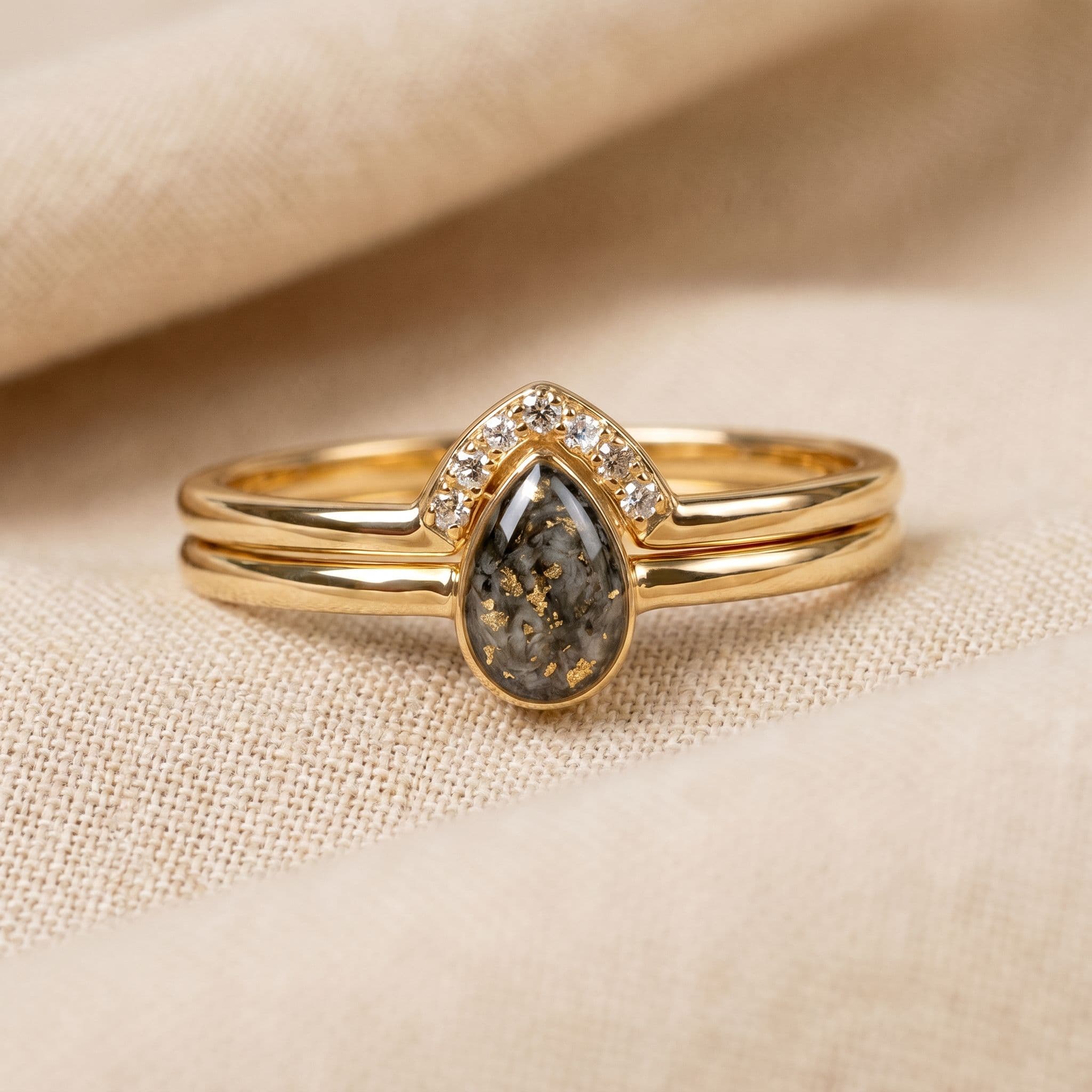 Together Bague avec Cendres (Or 14K)
