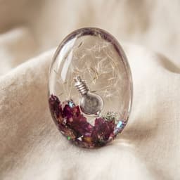 Oval Memory Stone med askeflaske